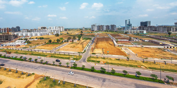 Blue Commercial Plot Available For Sale