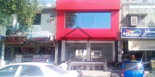 Newly Constructed Commercial Building Available For Rent, on Main Double Road In I-11 Prime Location