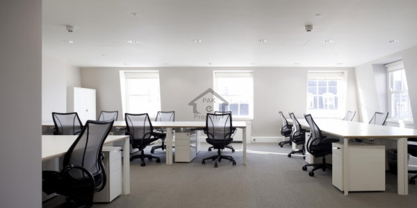 office space 7500sqfet 1st floor furnished elevator wide parking just for offices