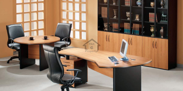 6500 Sq-ft Office Space On 1st Floor Neat Clean Lift Jinnah Avenue Huge Parking