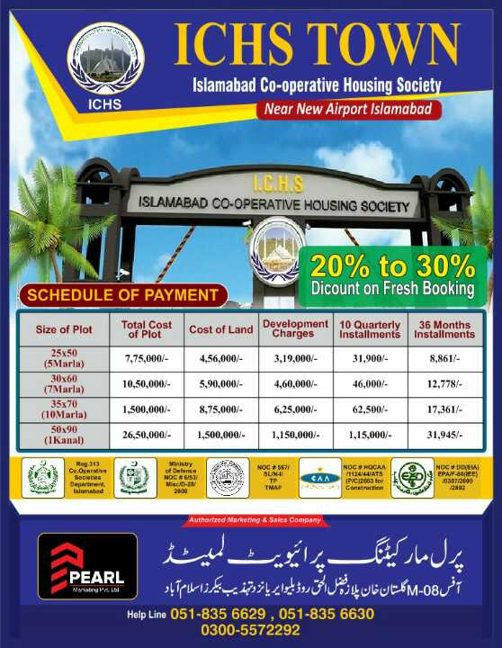 Islamabad co operative houseing society 