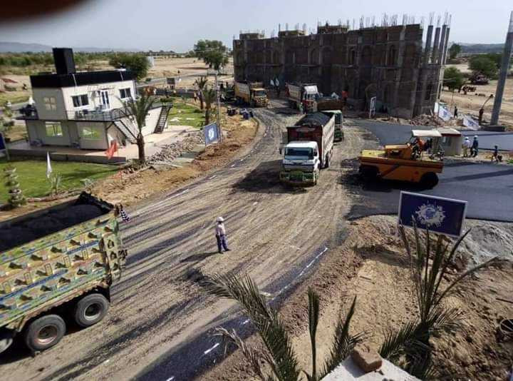 residential plots for sale in Blue world city islamabad near New airport islamabad 