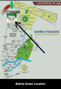 BAHRIA GREEN 75 SQ YARDS PLOTS IN EASY INSTALLMENT PLAN AVAILABLE