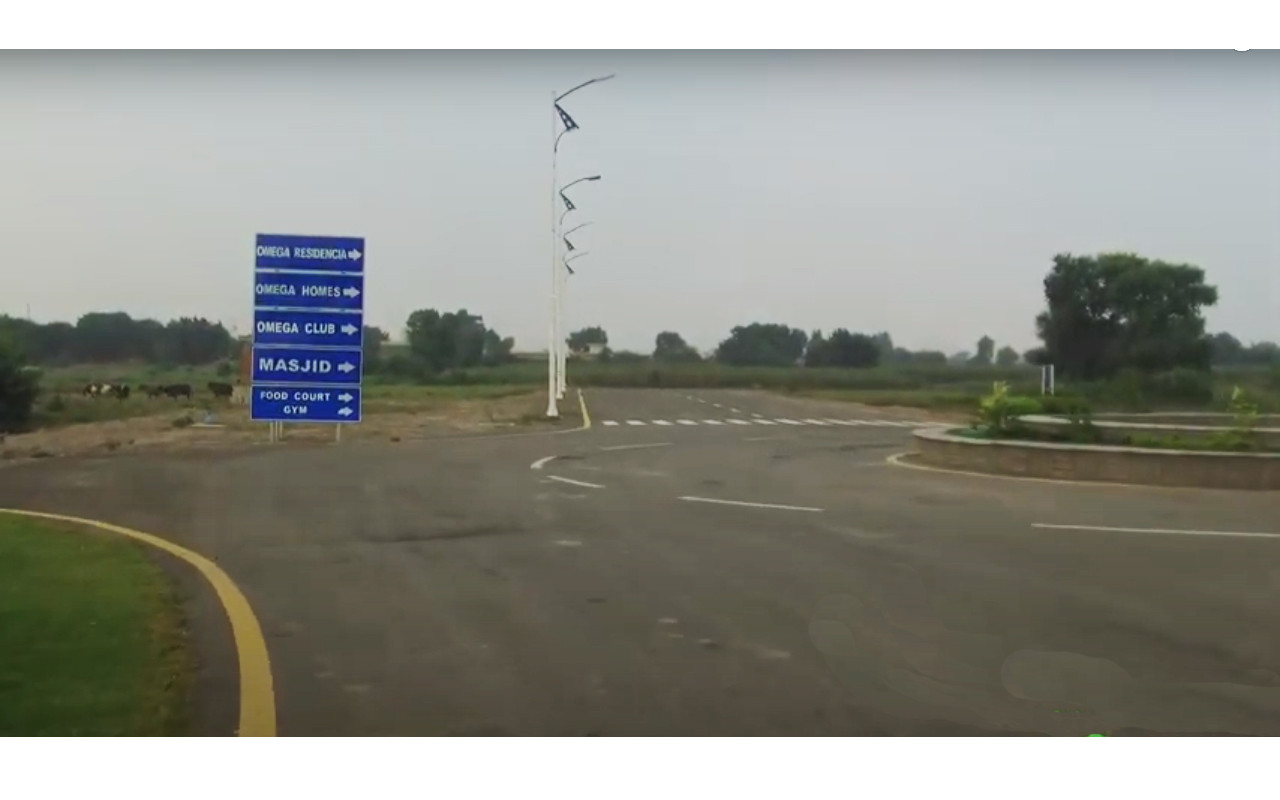 3 Marla Plot In Omega Residencia for sale