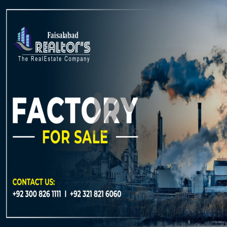 Factory Available For Jaranwala Road, Khurrianwala Faisalabad