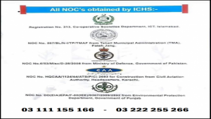 ICHS TOWN 5 Marla Plot for sale