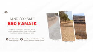 550 Kanals Agriculture Land for Sale Chaki Sheikh Jee