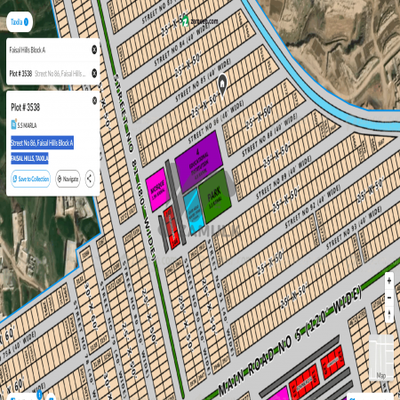 5 Marla Residential Plots for Sale in Faisal Hills Block A Taxila Islamabad with Price & Details