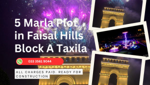 5 Marla Residential Plots for Sale in Faisal Hills Block A Taxila Islamabad with Price & Details